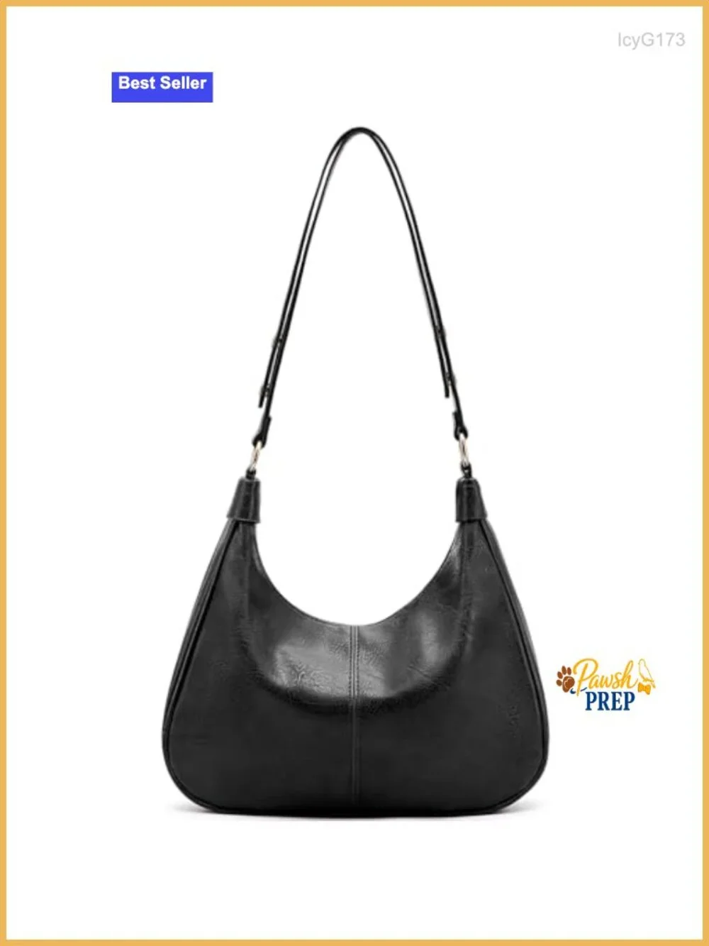 Vegan Leather Hobo Bag Women Crossbody Shoulder Purse